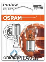 Комплект ламп OSRAM, P21/5W, 7537-02B